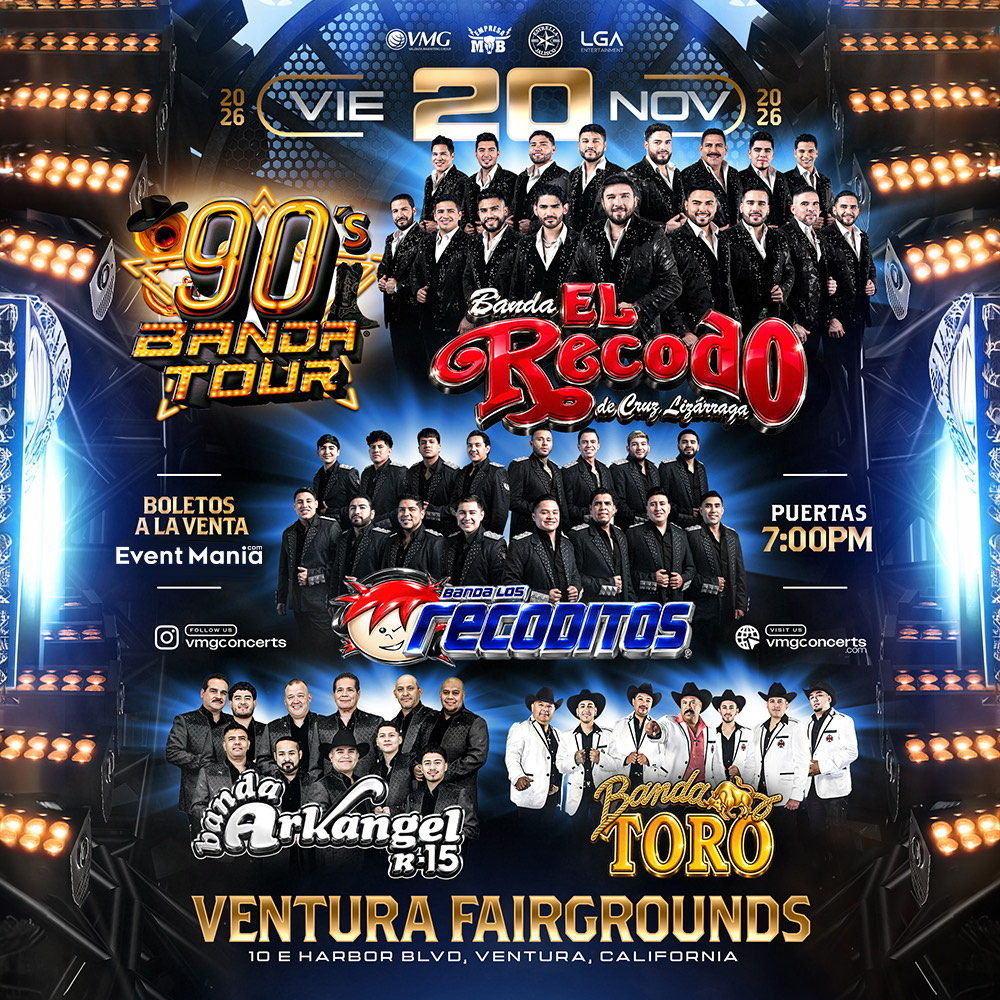 90s Banda Tour poster